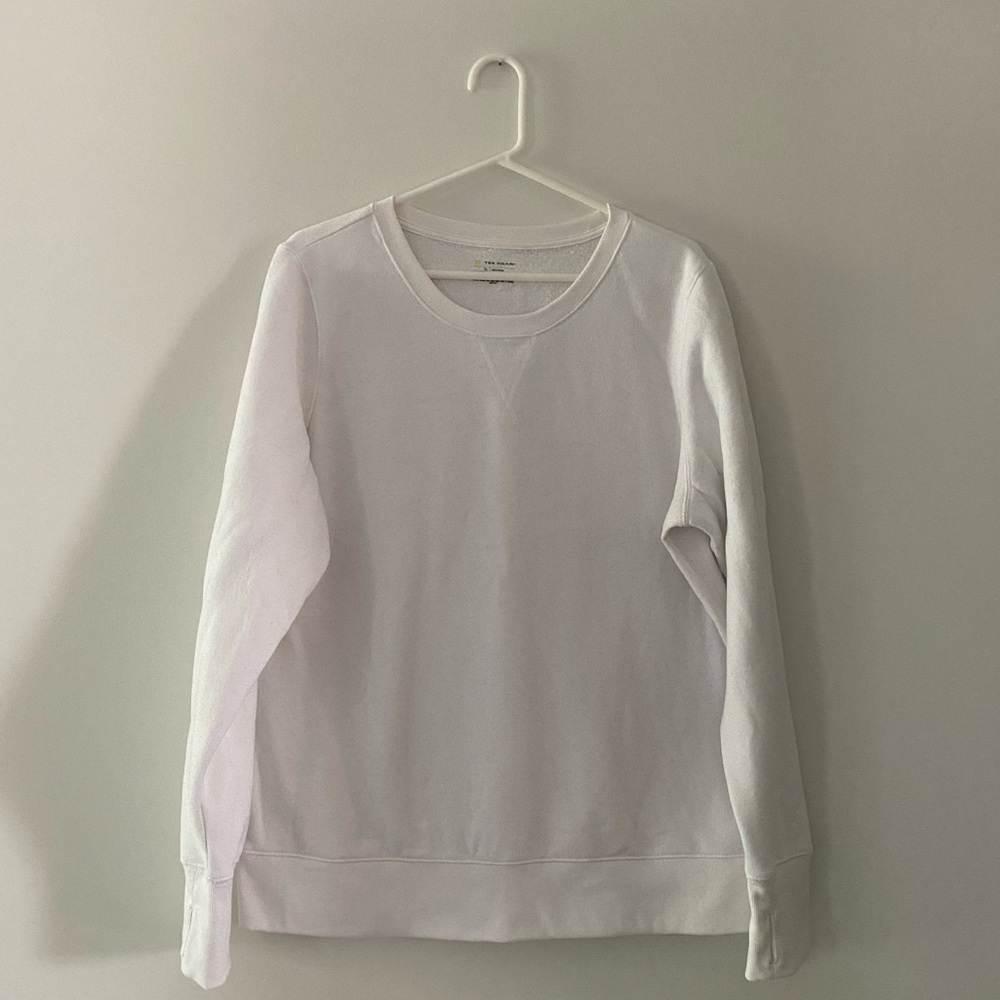 TEK Gear White Sweatshirt